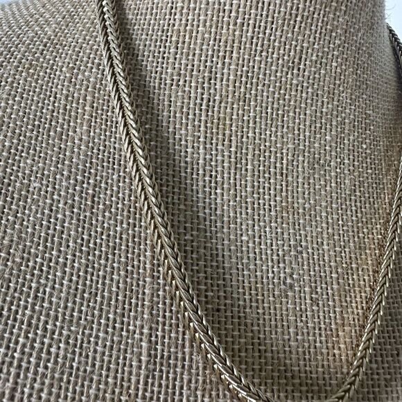 Vintage Regency Victorian Look 60s Faux Emerald Necklace - Picture 5 of 5